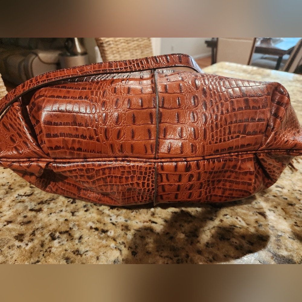 Large Gigi Hobo snake skin bag